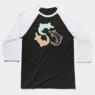 Crocodile alligators Baseball T-Shirt